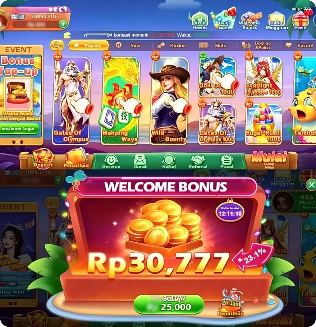 mega288 Resmi - Unduh APK