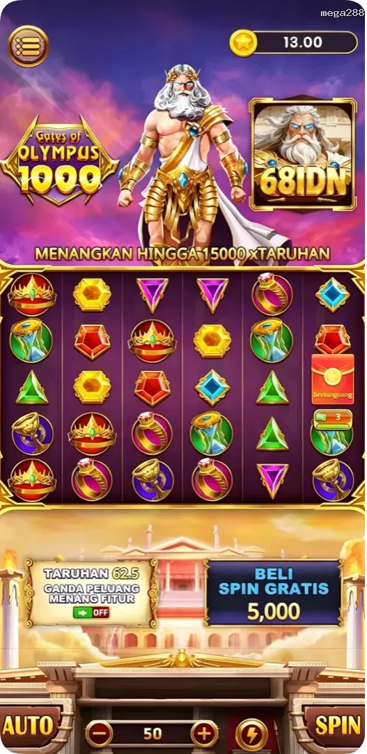 mega288 Tangkapan Layar - APK Resmi